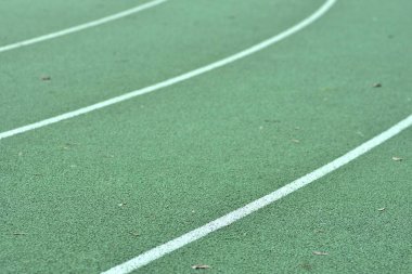 Beyaz çizgileri olan yeşil parça eğrisi.