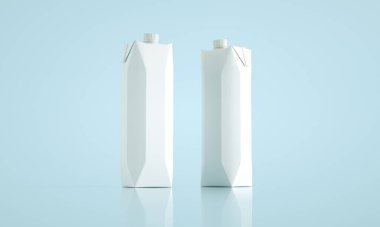 Meyve suyu ve süt için 1L ambalaj kutusunun yüksek çözünürlüklü resmi
