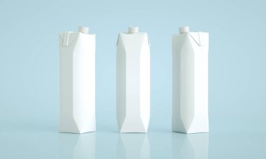 Meyve suyu ve süt için 1L ambalaj kutusunun yüksek çözünürlüklü resmi