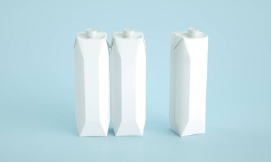 Meyve suyu ve süt için 1L ambalaj kutusunun yüksek çözünürlüklü resmi