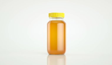 Şişelenmiş bal yüksek çözünürlüklü resim