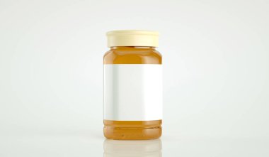 Şişelenmiş bal yüksek çözünürlüklü resim