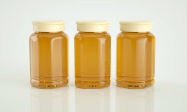 Şişelenmiş bal yüksek çözünürlüklü resim