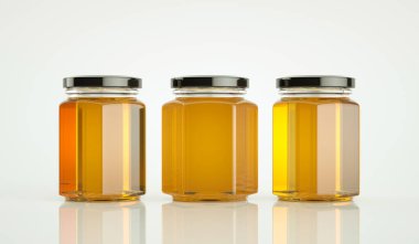 Şişelenmiş bal yüksek çözünürlüklü resim