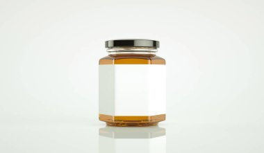 Şişelenmiş bal yüksek çözünürlüklü resim