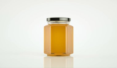 Şişelenmiş bal yüksek çözünürlüklü resim