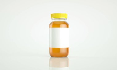 Şişelenmiş bal yüksek çözünürlüklü resim