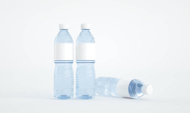 500 ml şişelenmiş su içme suyu yüksek çözünürlüklü resim