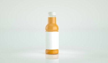 Mango suyu şişesinin yüksek çözünürlüklü resmi