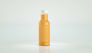 Mango suyu şişesinin yüksek çözünürlüklü resmi