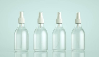 Sıvı sprey şişesinin yüksek çözünürlüklü resmi