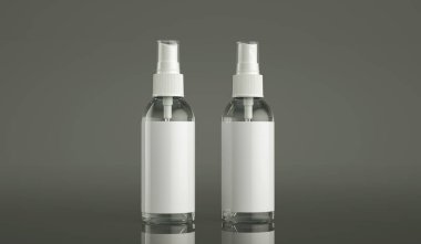 Sıvı sprey şişesinin yüksek çözünürlüklü resmi