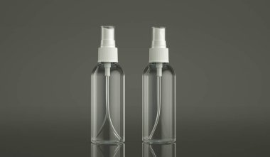 Sıvı sprey şişesinin yüksek çözünürlüklü resmi