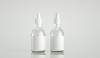 Sıvı sprey şişesinin yüksek çözünürlüklü resmi