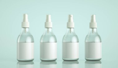 Sıvı sprey şişesinin yüksek çözünürlüklü resmi