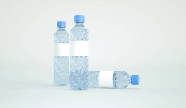 500 ml şişelenmiş su içme suyu yüksek çözünürlüklü resim