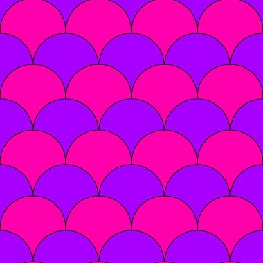 Çok renkli geometrik süslemeile dikişsiz desen.