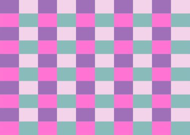 Tekrarlanan şekillerle soyut yaratıcı konsept, vektör illüstrasyonu, 10 PS