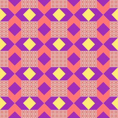 Tekrarlanan şekillerle soyut yaratıcı arkaplan