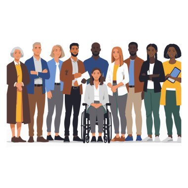 Çeşitli profesyonel gruplar bir araya gelerek takım çalışması yapıyor.