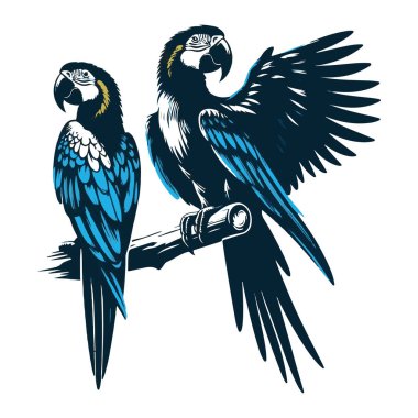 Beyaz bir arkaplana karşı duran bir okapinin siyah silüeti