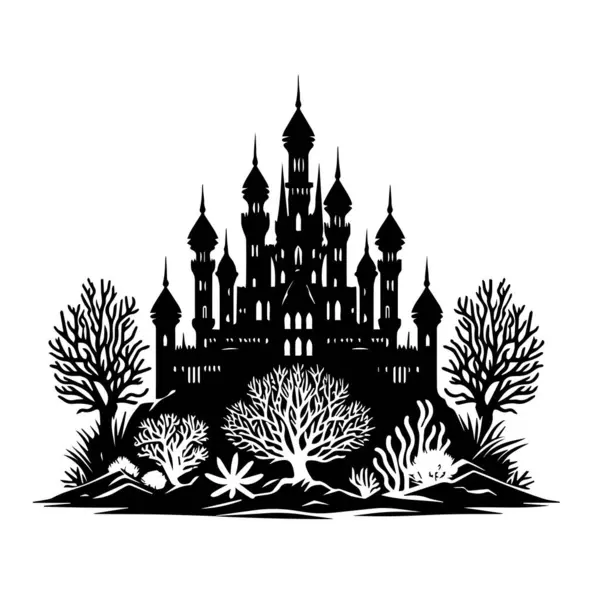 Beyaz bir arkaplana karşı duran bir okapinin siyah silüeti