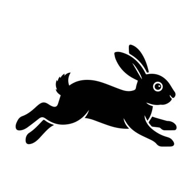 Cesur, siyah bir gergedan silueti başı öne eğilmiş ve boynuzu öne çıkmış bir şekilde duruyor. Hayvan, dayanıklı ve dokulu bir deriyle tasvir edilir..