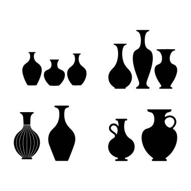 Dekoratif uygulamalar ve grafik tasarım projeleri için uygun, detaylı çiçek desenli seramik bir vazo tasarımı..