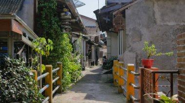 Salatiga, Orta Cava 'da bir ara sokak.