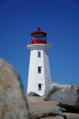 Peggy 'nin Koyu, Nova Scotia, Kanada, 28 Nisan 2025: Peggy Koyu Deniz Feneri.