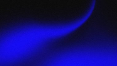 Yumuşak akış eğrileri ve modern arkaplanlar için ışık efektleriyle koyu mavi soyut doku