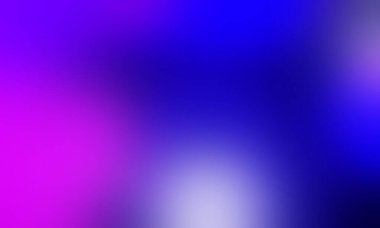Dijital ve grafik tasarımı için pembe ve mavi neon renklere sahip soyut bulanık gradyan arkaplan