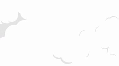 2D FX SMOKE Elementleri hareket grafikleri çizgi film duman efektlerinin elle çizilmiş animasyonları. Alfa kanalı 4K video içeriyor.