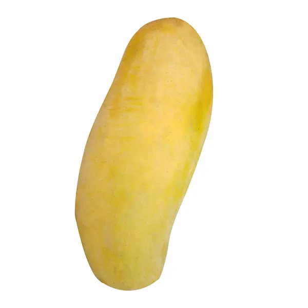 Mango meyvesi beyaz arkaplanda izole edilmiş.