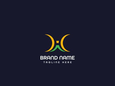 İş ve şirket kimliğiniz için harf logosu