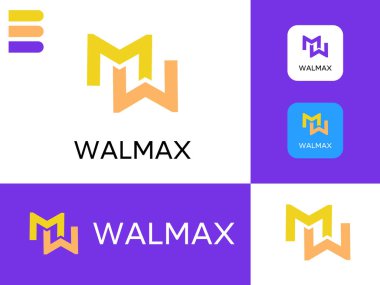 İş ve şirket kimliğiniz için harf logosu