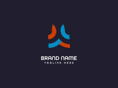 Şirket kimliğiniz için harf logosu