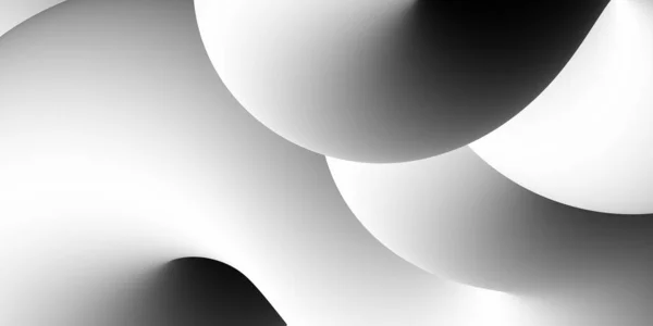 Fond Dégradé Noir Blanc Vecteur Papier Peint Abstrait — Image vectorielle