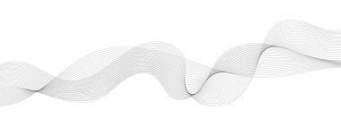 soyut siyah ve beyaz vektör dalga arkaplanı. 