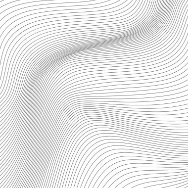 soyut siyah ve beyaz vektör dalga arkaplanı. 