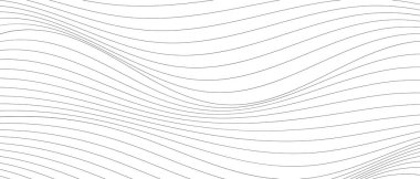 soyut siyah ve beyaz vektör dalga arkaplanı. 