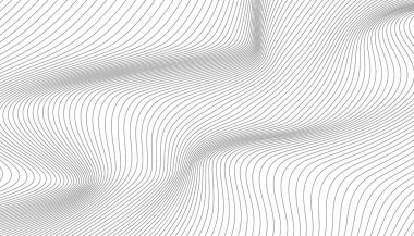 soyut siyah ve beyaz vektör dalga arkaplanı. 