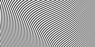 soyut siyah ve beyaz vektör dalga arkaplanı. 