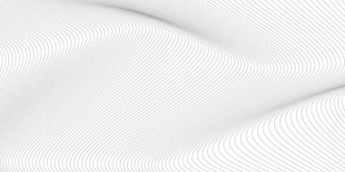 Beyaz arkaplandaki siyah çizgilerin çizimi. 