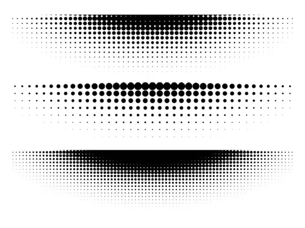 Yarım tonlu noktalar. Gradyan yarım tonlu noktalar. Vektör illüstrasyonu