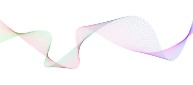 Soyut renkli iş hatları arka planı. Vektör illüstrasyonu