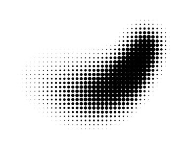 fırça darbesi pankartı. Sıkıntılı boya fırçası. Vektör illüstrasyonu