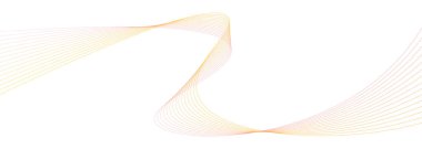 Parlak hareketli çizgiler tasarım elemanı. Vektör illüstrasyonu