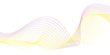 Yumuşak, soyut, sarı tonlarda akışkan dalgalar arka plan veya görsel tasarımlar için uygun sakin bir atmosfer yaratır. Vektör illüstrasyonu