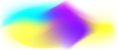 Parlak renklerin kıvrımlı bir karışımı